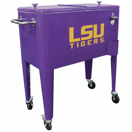 LSU Tigers 60qt. Rolling Cooler