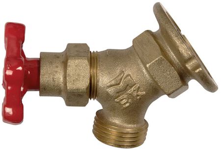 B&K Mueller 1/2 in. FIP Hose Brass Sillcock Valve