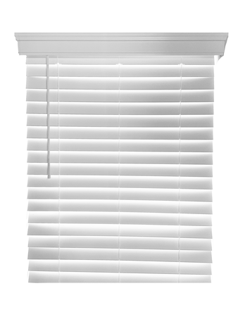 2" Cordless Faux Wood Window Blinds 67" x 72" (Custom cut to width size available)