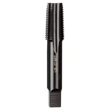 Milwaukee SAE 1/8-27 NPT Straight Flute Taper Tap