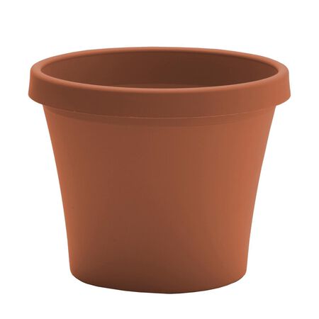 Bloem Terra 17 in. H X 20.5 in. W Resin Traditional Planter Terra Cotta