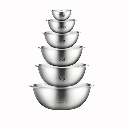 Bene Casa Mixing Bowl 1.5 QT Stainless Steel