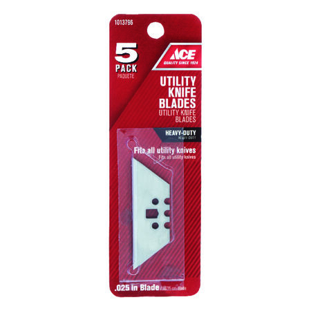 Ace Steel 2 Notch Razor Blade 2-5/16 in. L 5 pk