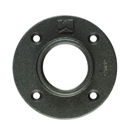 STZ Industries 1 in. FIP each Black Malleable Iron Floor Flange
