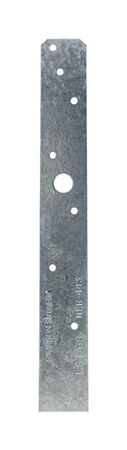 Simpson Strong-Tie Galvanized Steel Strap 18 in. H x 1-1/4 in. W 20 Ga.