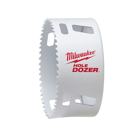 Milwaukee 1/4 in. Dia. x 4 in. Dia. Hole Saw Hole Dozer Bi-Metal