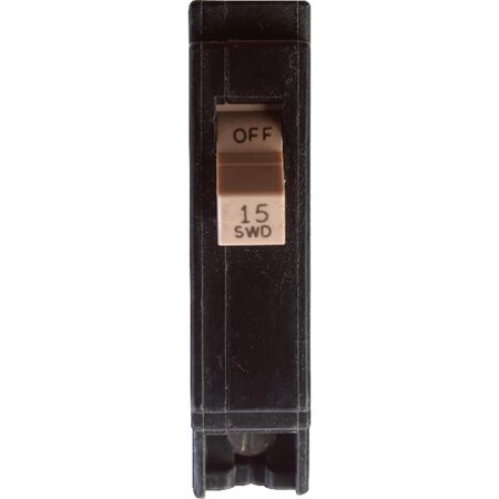 Eaton 15 amps Plug In Single Pole Circuit Breaker