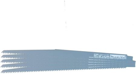 6" Wood Cutting Recipro Saw Blade, 6TPI, 5/pk
