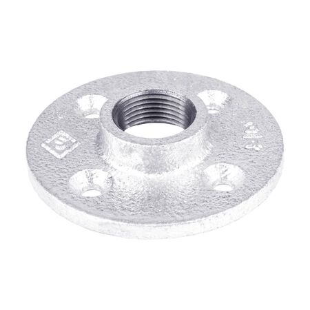 STZ Industries 1-1/2 in. FIP each Galvanized Malleable Iron Floor Flange