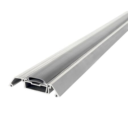 M-D Building Products 0.75 in. H X 3.5 in. W X 36 in. L Aluminum Adjustable Threshold Silver