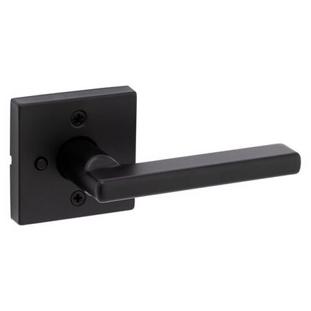 Kwikset Halifax Matte Black Privacy Lever