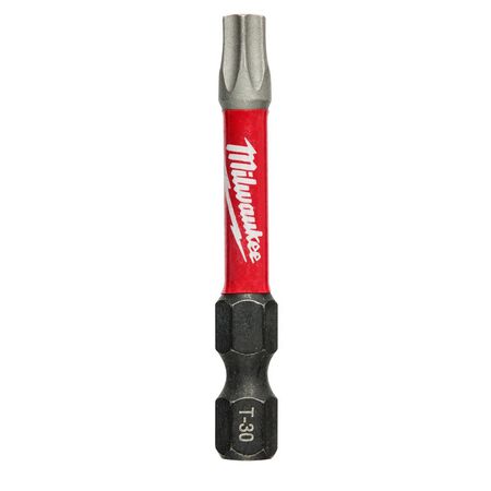 Milwaukee Shockwave Torx T30 X 2 in. L Power Bit Alloy Steel 1 pc