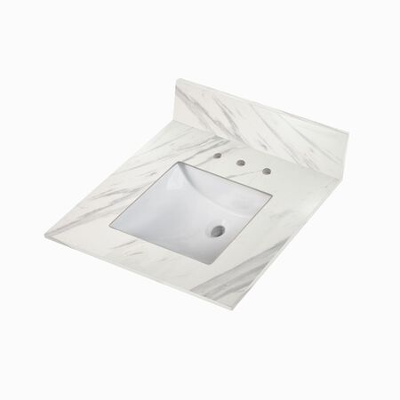 MSI Calacatta Lumas Vanity Top With Sink 37in.x22in.x2CM