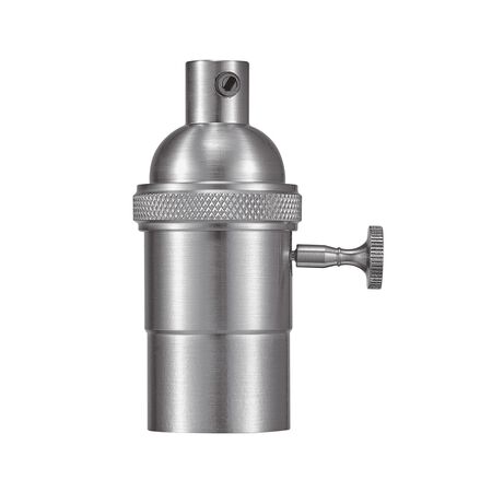 Globe Electric Mix N Match Lighting Brushed Nickel Metallic 1 Lights Pendant Socket