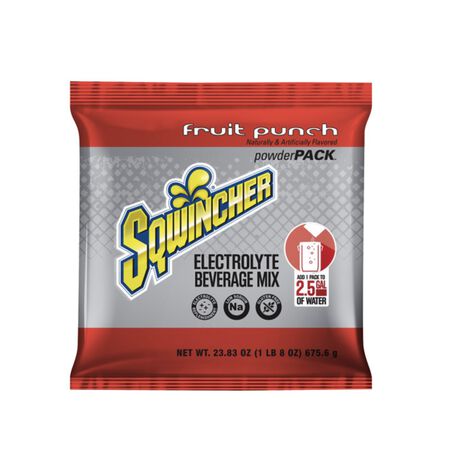 Sqwin.er Corp 159016042 XCP32 Fruit Punch Powder Mix (Pack of 32)