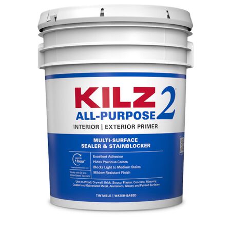 Kilz White Water-Based Stain Blocking Primer 5 gal