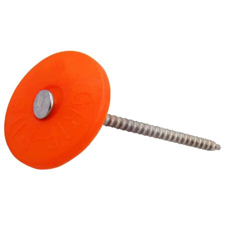 1-1/2" GRIP CAP-PLASTIC ROOFING 2500/BKT