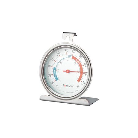 Taylor Instant Read Analog Freezer/Refrigerator Thermometer