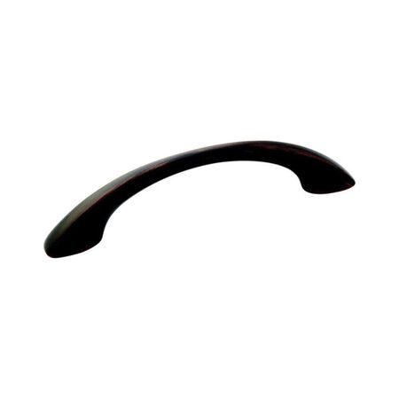 Amerock Contemporary Arch Cabinet Pull 3-3/4 in. Oil Rubbed Bronze Brown 1 pk