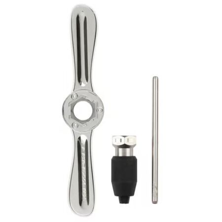 Milwaukee HEX-LOK 1/4-1/2 in. 2-in-1 Tap and Die Handle with Collet