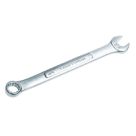 Craftsman 3/8 in. X 3/8 in. 12 Point SAE Combination Wrench 5.25 in. L 1 pc