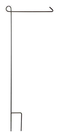 Evergreen Enterprises Garden Flag Stand 44 in. H x 17.5 in. W x 5 in. D Black 44 in. L