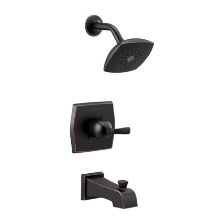 Delta Monitor 1-Handle Oil Rubbed Bronze Tub and Shower Faucet
