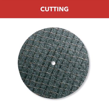 Dremel 15/16 in. D X 1/8 in. X 0.04 in. thick Aluminum Oxide Metal Cut-Off Wheel 20 pk