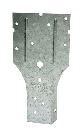 Simpson Strong-Tie 6.625 in. H Steel Galvanized Stud Plate