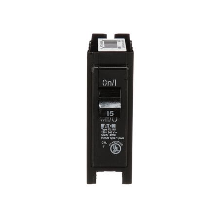 Eaton 15 amps Plug In Single Pole Circuit Breaker