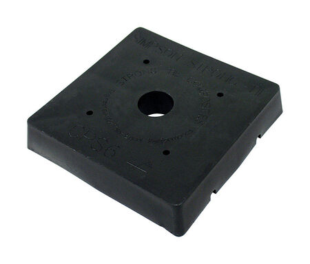 Simpson Strong-Tie Plastic Composite Base 1 in. H x 5-5/16 in. W