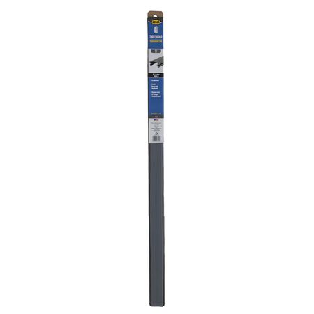 M-D Building Products 0.75 in. H X 1.5 in. W X 36 in. L Vinyl Threshold Replacement Insert Gray
