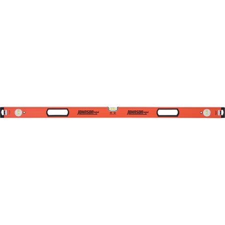 Johnson 48 in. Aluminum Heavy Duty Box Level 3 vial