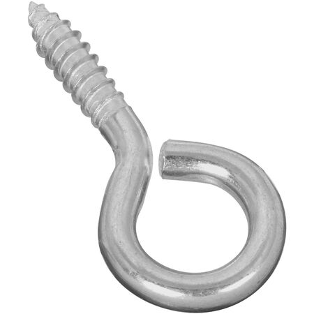 National Hardware 0.26 in. D X 2-5/8 in. L Zinc-Plated Steel Screw Eye 115 lb. cap. 1 pk