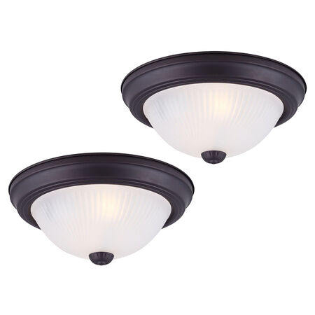 Canarm Ceiling 1 Light 11" ORB 2Pk