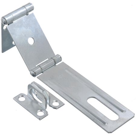 Ace Zinc 4-1/2 in. L Double Hinge Safety Hasp 1 pk