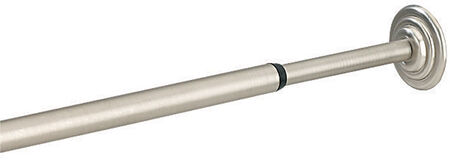Umbra Nickel Silver Tension Rod 36in. L x 54in. L