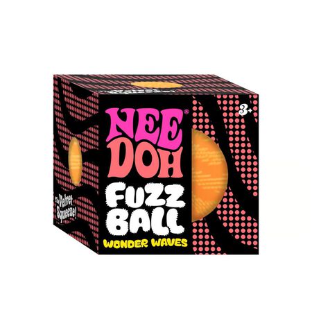 NeeDoh Fuzz Ball Wonder Waves Assorted 1 Piece (RANDOM COLOR)