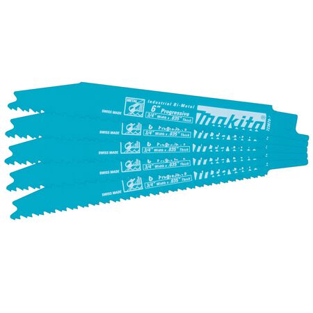 Blade Recip Mak 6" Metal 5pk