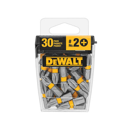 DeWalt Max Fit Phillips #2 X 1 in. L Insert Bit S2 Tool Steel 30 pc