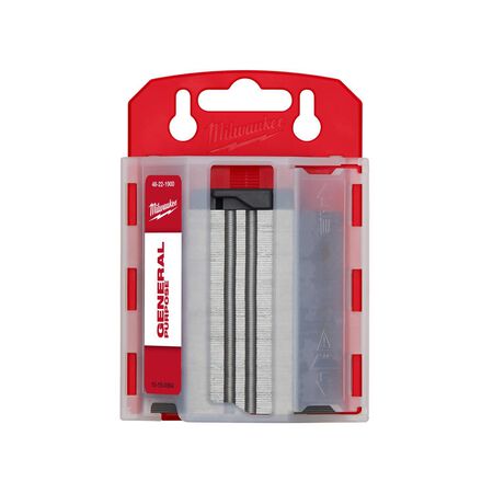 Milwaukee Micro Carbide Metal Utility General Purpose Blade Dispenser with Blades 3 in. L 100 pc 2
