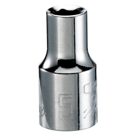 Craftsman 5 mm X 1/4 in. drive Metric 6 Point Standard Shallow Socket 1 pc