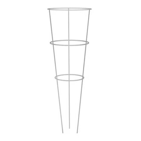 Glamos Wire 42 in. H x 14 in. W Gray Steel Plant Support