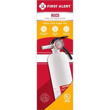 First Alert 2 lb Fire Extinguisher For Recreational OSHA/US Coast Guard Agency Approval