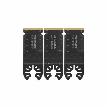 Dremel Multi-Max 1.7 X 1-1/2 in. L Carbide Flush Cut Saw Blade 3 pk