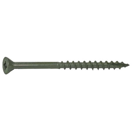 Grip-Rite PrimeGuard Plus No. 8 wire X 1-5/8 in. L Green Star Bugle Head Exterior Deck Screws 1 lb 194pk