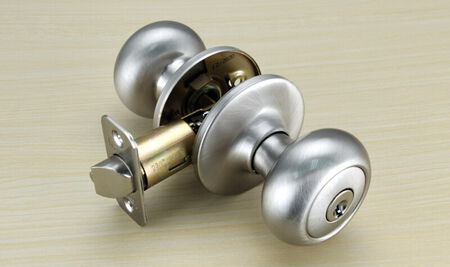 Door Lock Entry Jackson Satin Nickel