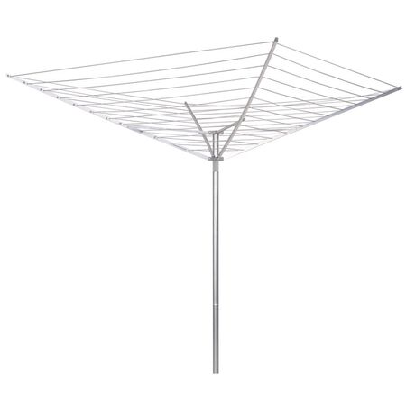 Household Essentials 72 in. H X 73 in. W X 73 in. D Aluminum Clothes Drying Rack