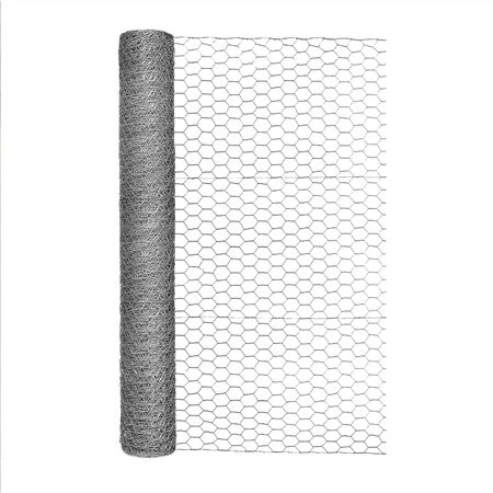 Garden Craft 36" x 50' Galvanized Steel Poultry Netting 1in.