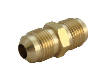 Ace 5/8 in. Flare x 3/8 in. Dia. Flare Flared Yellow Brass Union